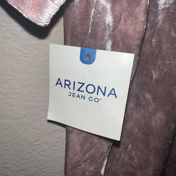 Arizona Jean Co. Pink Crushed Velvet Mini Dress, Size Small, 90’s, Y2K NEW - Picture 3 of 9